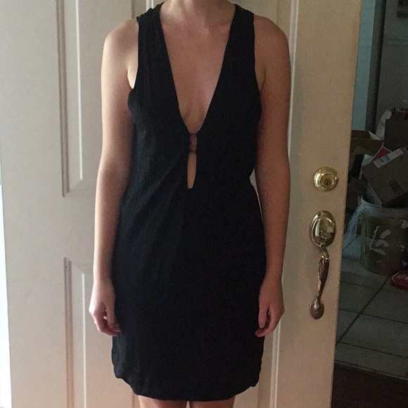 diesel black gold dress